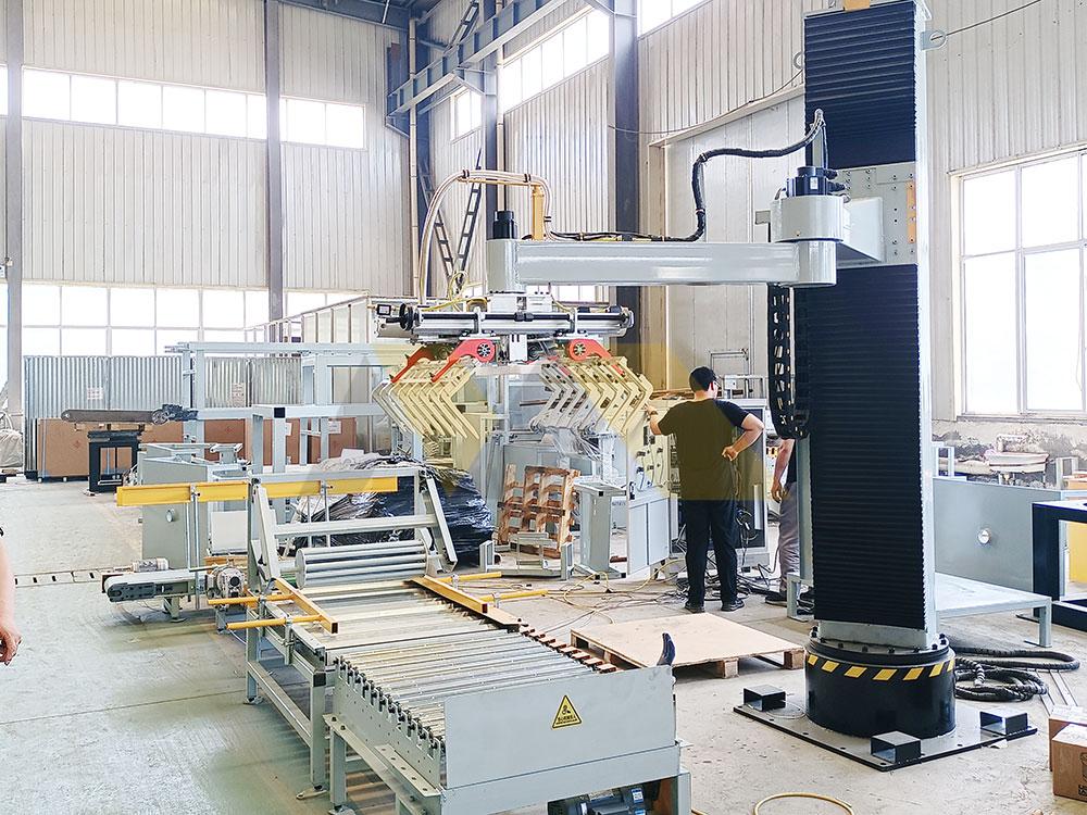global map showing palletizer machine market distribution regions palletizer machine