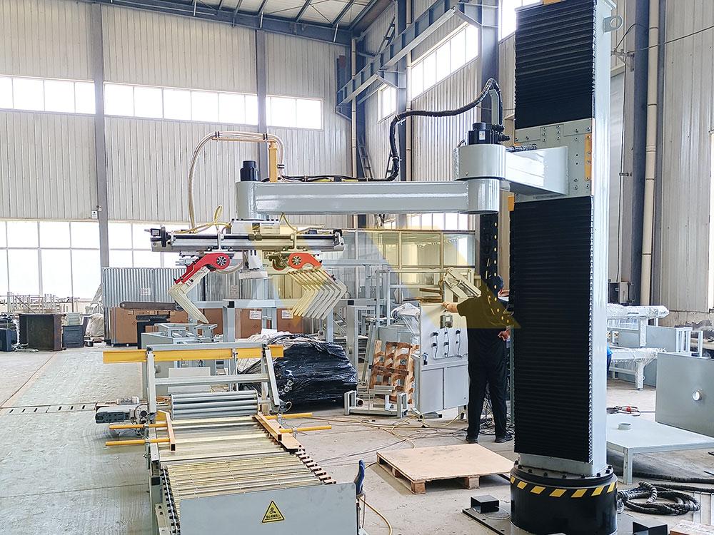three different palletizer machine types side by side comparison palletizer machine