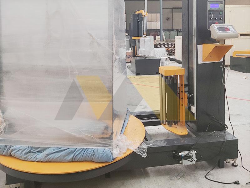 stretch wrapper in distribution center