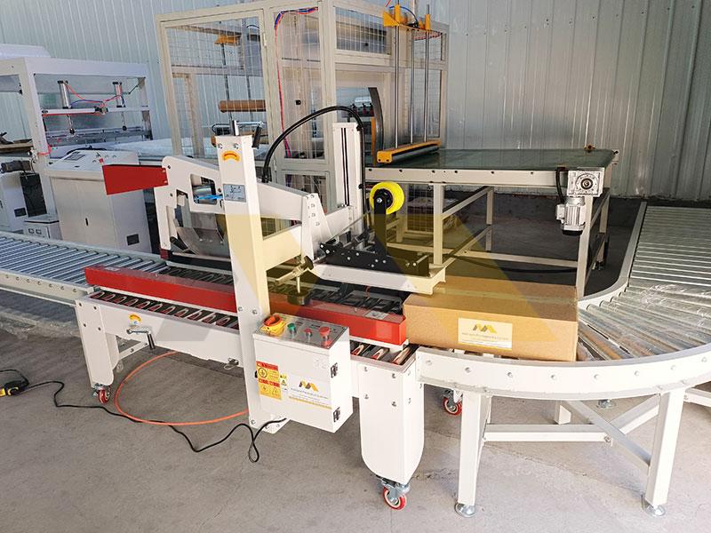 side drive carton sealer
