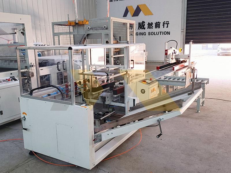 case erector machine packing automation