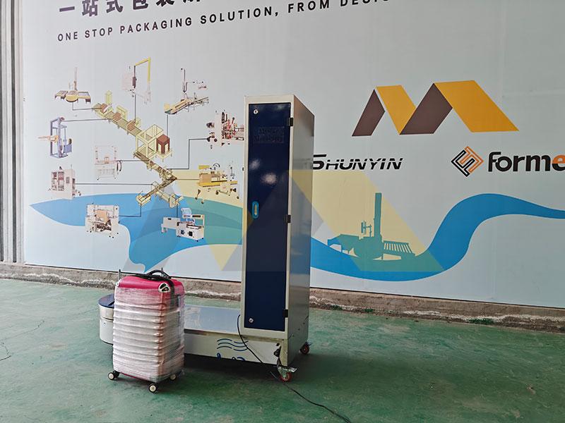 luggage wrapping machine price chart