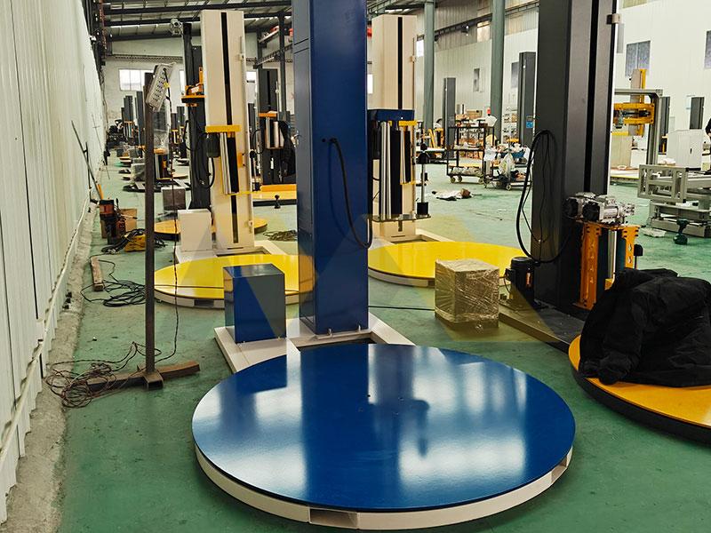 low-cost pallet wrapping machine assembly line