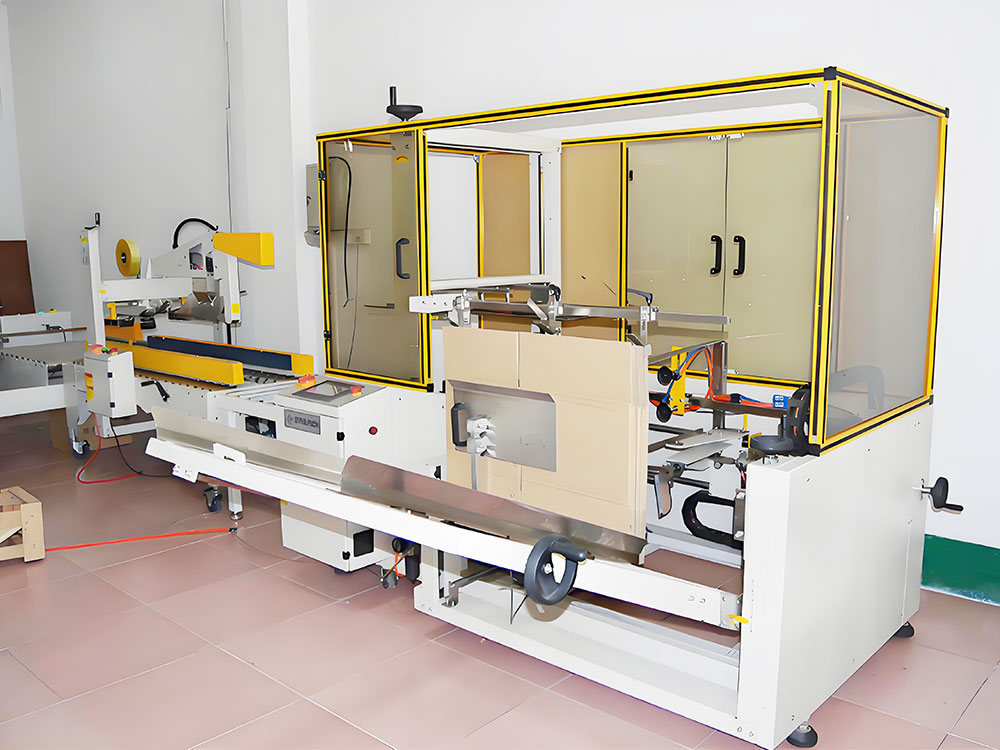 Warehouse automatic case erector